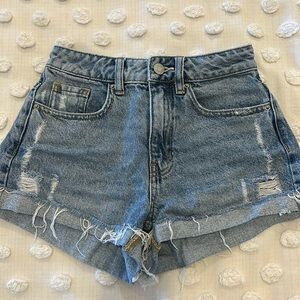 PacSun denim mom short